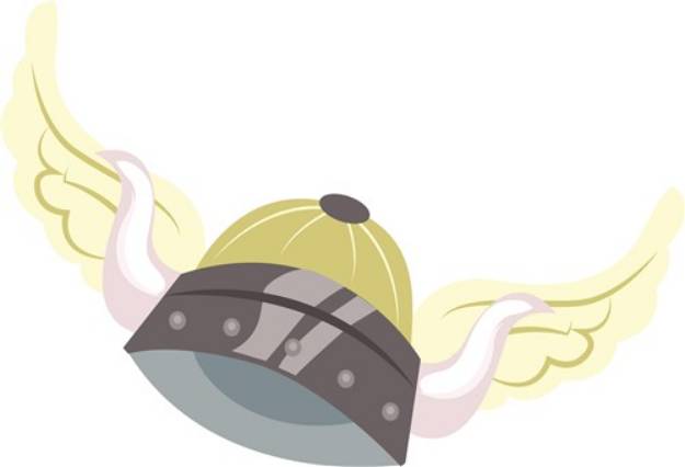 Picture of Winged Hat SVG File