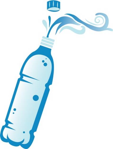 Picture of Water Bottle SVG File