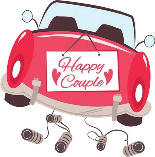 Picture of Happy Couple SVG File