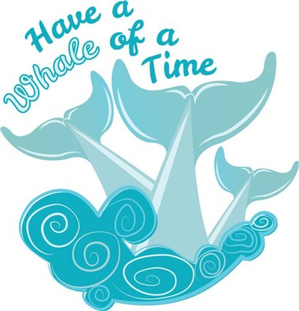 Picture of Whale Of Time SVG File