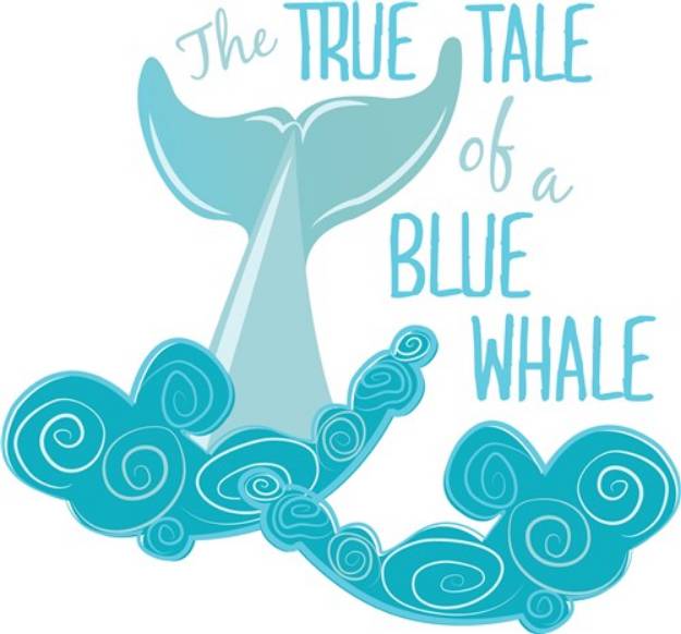 Picture of Blue Whale SVG File