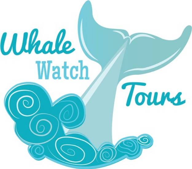 Picture of Whale Tours SVG File