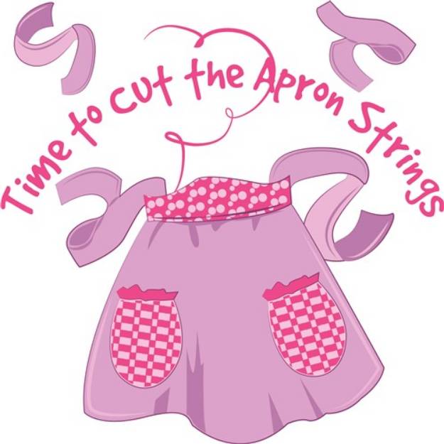 Picture of Apron Strings SVG File
