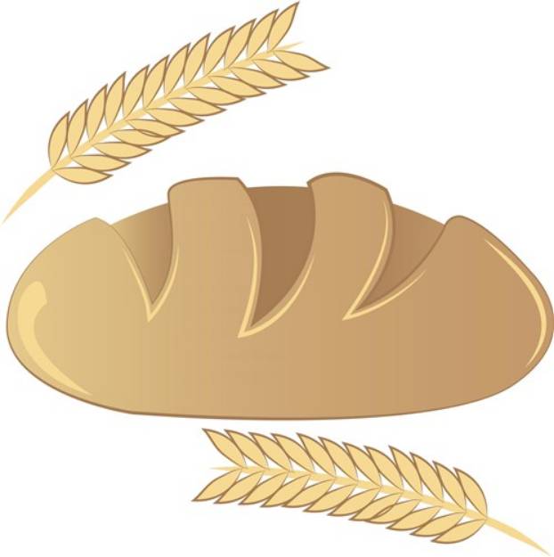 Picture of Bread Loaf SVG File