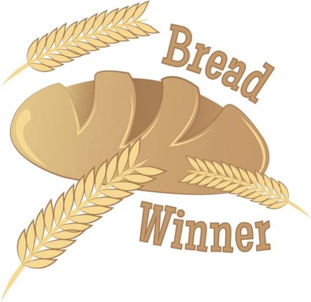 Picture of Bread Winner SVG File