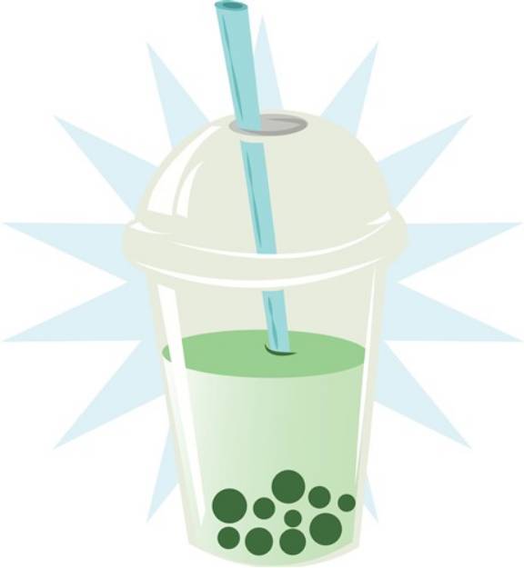 Picture of Bubble Tea SVG File