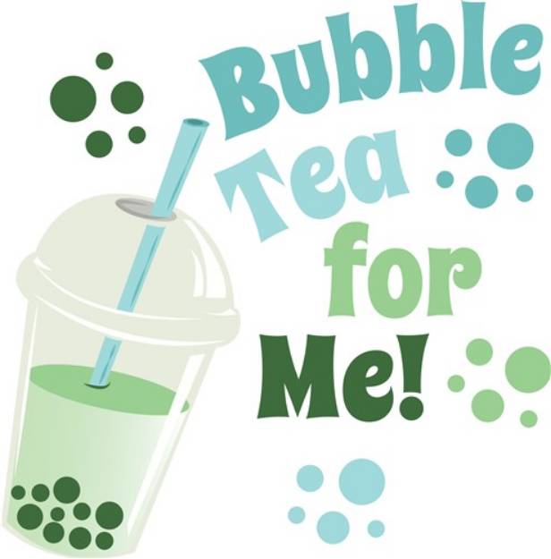 Picture of Bubble Tea For Me SVG File