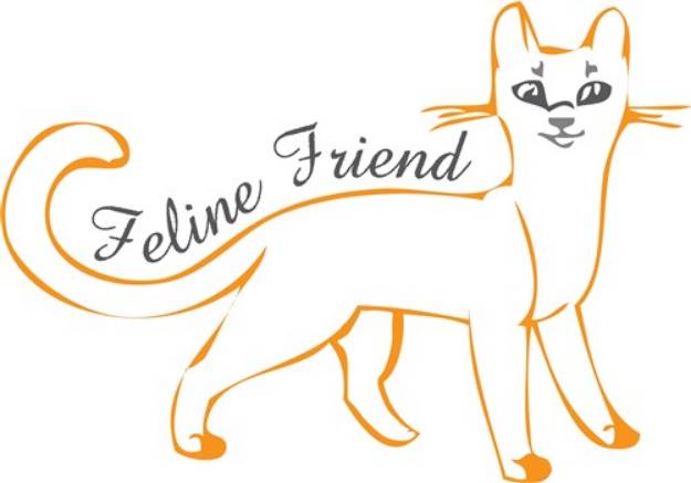 Picture of Feline Friend SVG File