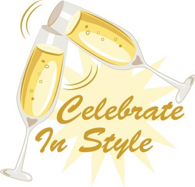 Picture of Celebrate Style SVG File