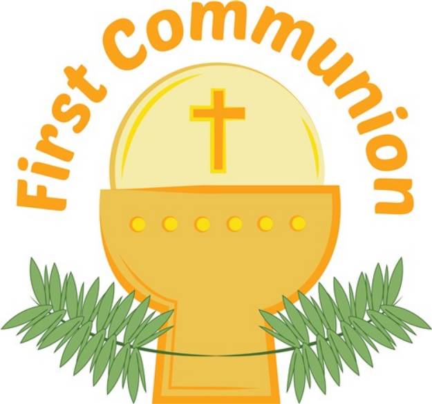 Picture of First Communion SVG File