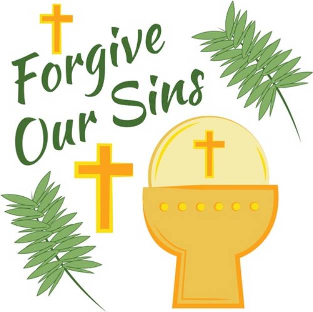 Picture of Forgive Our Sins SVG File