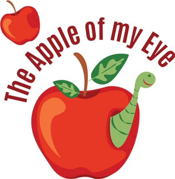 Picture of Apple Of Eye SVG File