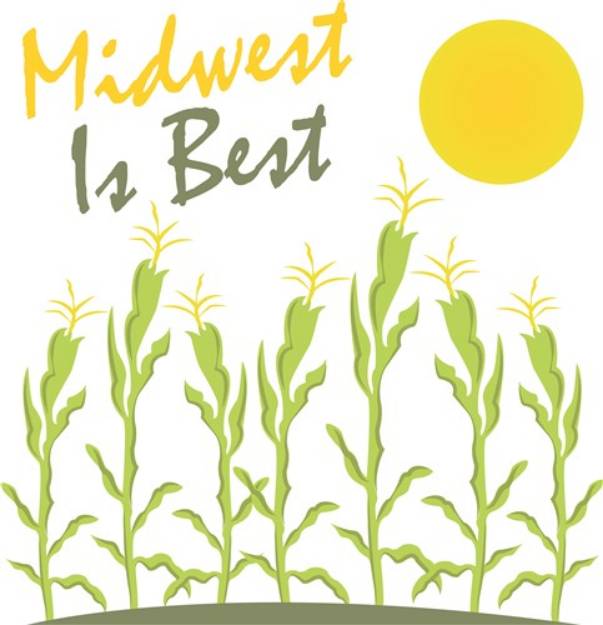 Picture of Midwest Is Best SVG File