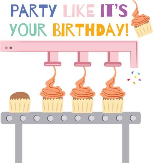 Picture of Your Birthday SVG File