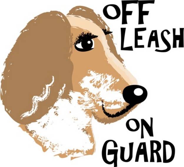 Picture of Off Leash SVG File