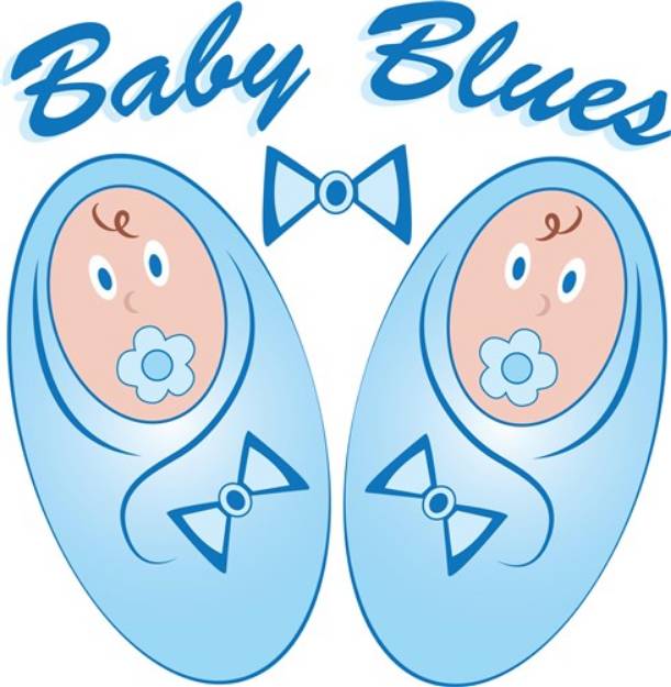 Picture of Baby Blues SVG File