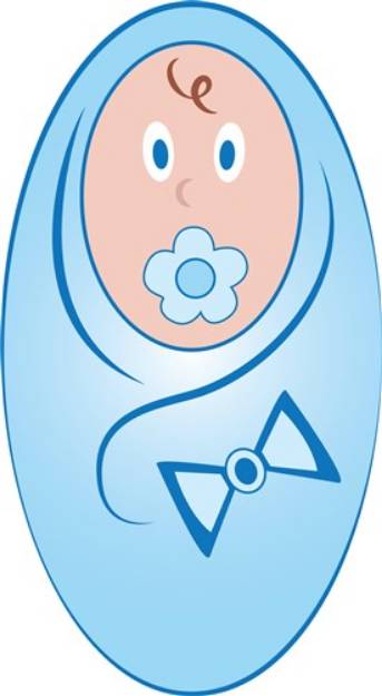 Picture of Baby Boy SVG File