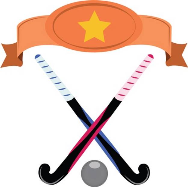 Picture of Field Hockey SVG File