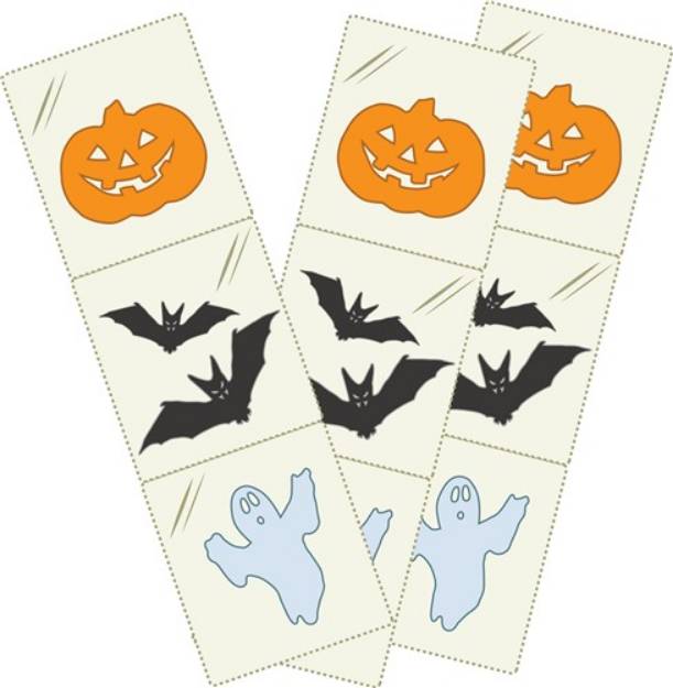 Picture of Halloween Stickers SVG File