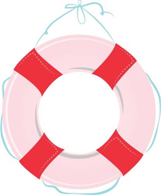 Picture of Life Preserver SVG File