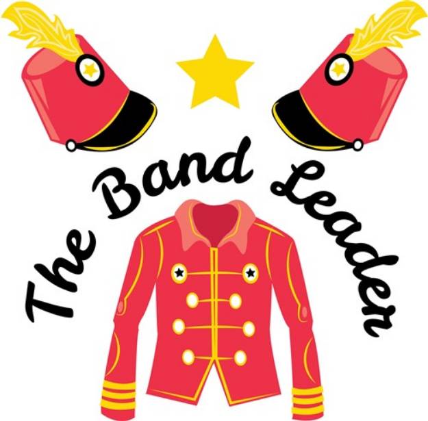 Picture of Band Leader SVG File