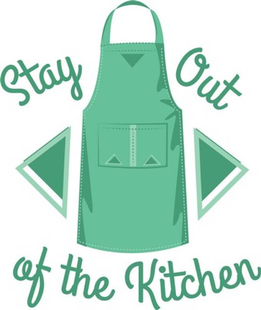 Picture of Out Of Kitchen SVG File