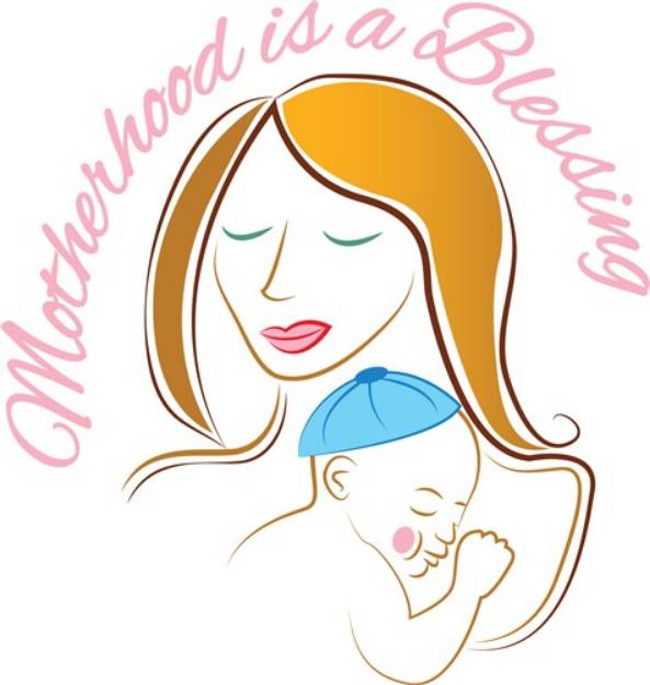 Picture of Motherhood Blessing SVG File