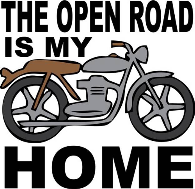 Picture of Open Road SVG File
