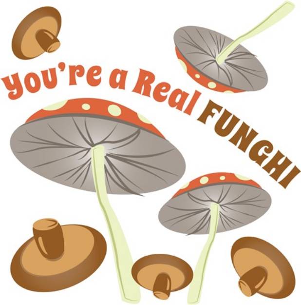 Picture of Real Fungi SVG File