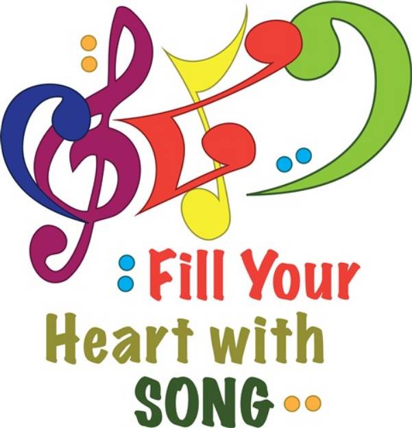 Picture of Fill Your Heart SVG File
