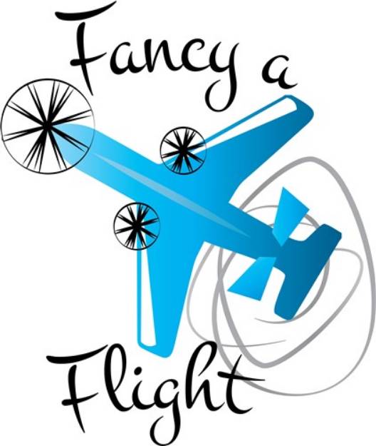 Picture of Fancy A Flight SVG File