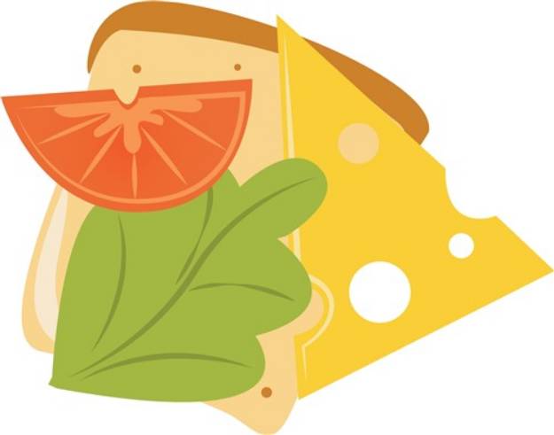 Picture of Sandwich SVG File