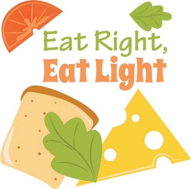 Picture of Eat Right SVG File