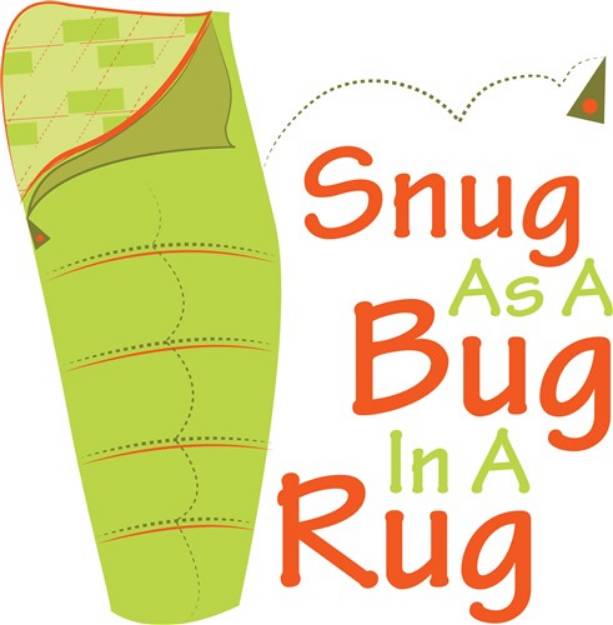 Picture of Snug As Bug SVG File