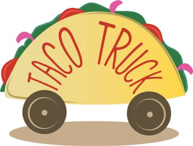 Picture of Taco Truck SVG File