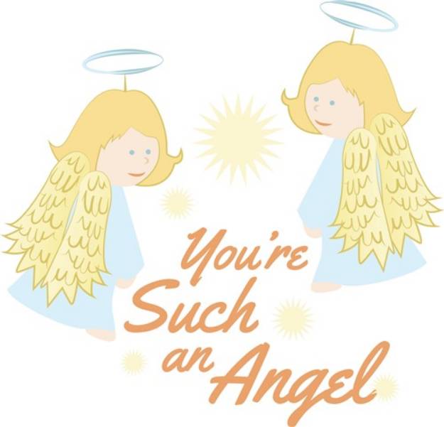 Picture of Such An Angel SVG File