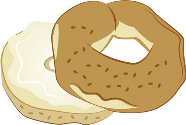 Picture of Bagel SVG File