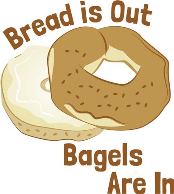 Picture of Bagels Are In SVG File