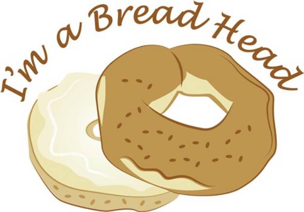 Picture of A Bread Head SVG File