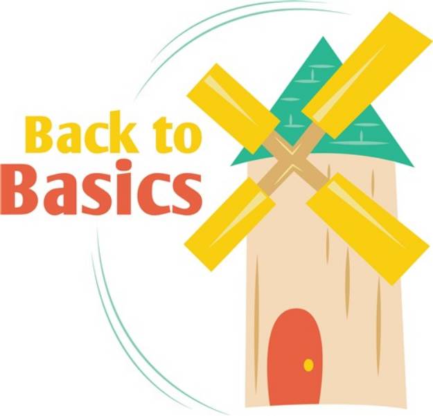 Picture of Back To Basics SVG File