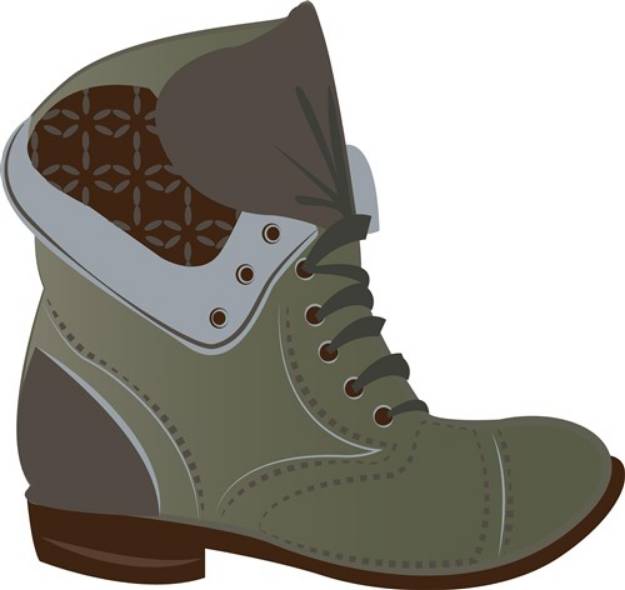 Picture of Womans Boot SVG File