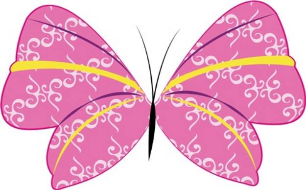 Picture of Butterfly SVG File