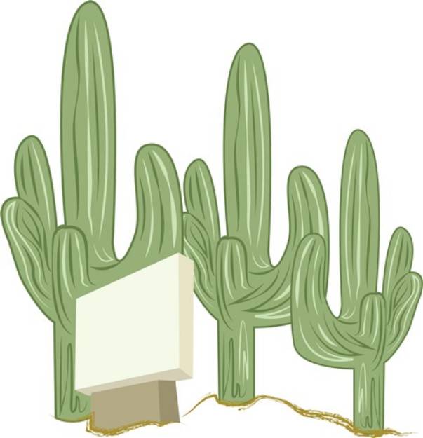 Picture of Cactus SVG File