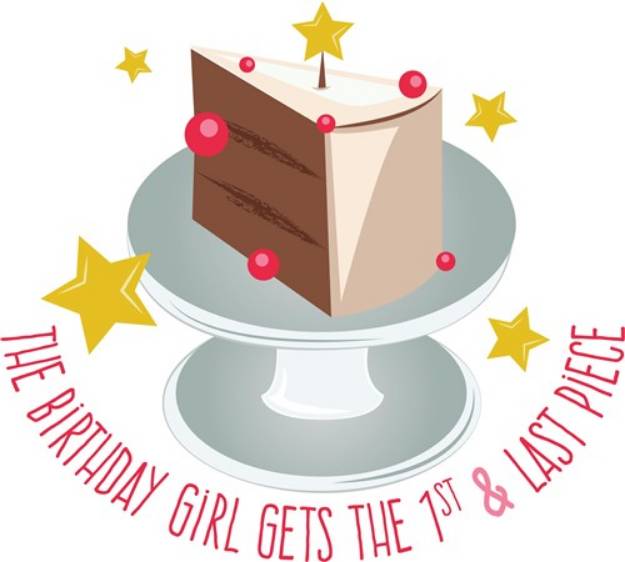 Picture of Birthday Girl SVG File