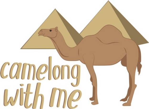 Picture of Camelong With Me SVG File