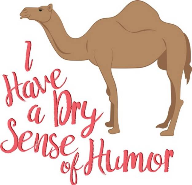 Picture of Dry Humor SVG File
