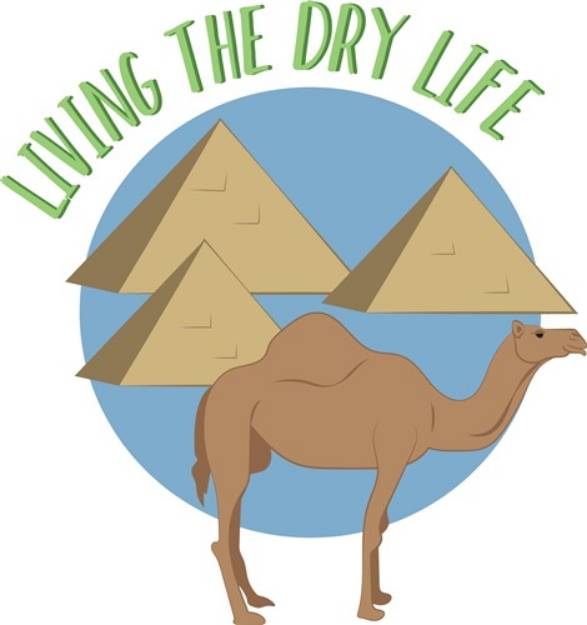 Picture of The Dry Life SVG File