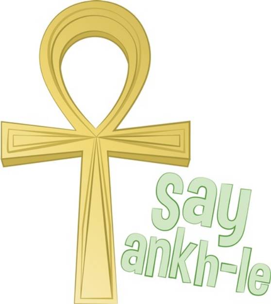 Picture of Say Ankh-le SVG File