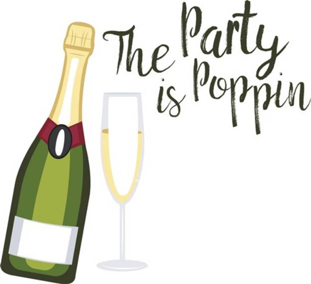 Picture of Party Poppin SVG File