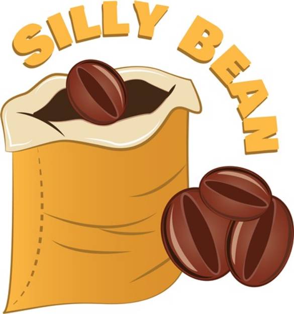 Picture of Silly Bean SVG File